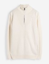 Troyer - Baumwoll-Mix - Off-White