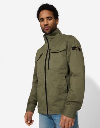 Jas - Twill - donkergroen