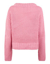 Damen Pullover aus Rippenstrick