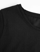 Tričko - Podíl streče - cerná