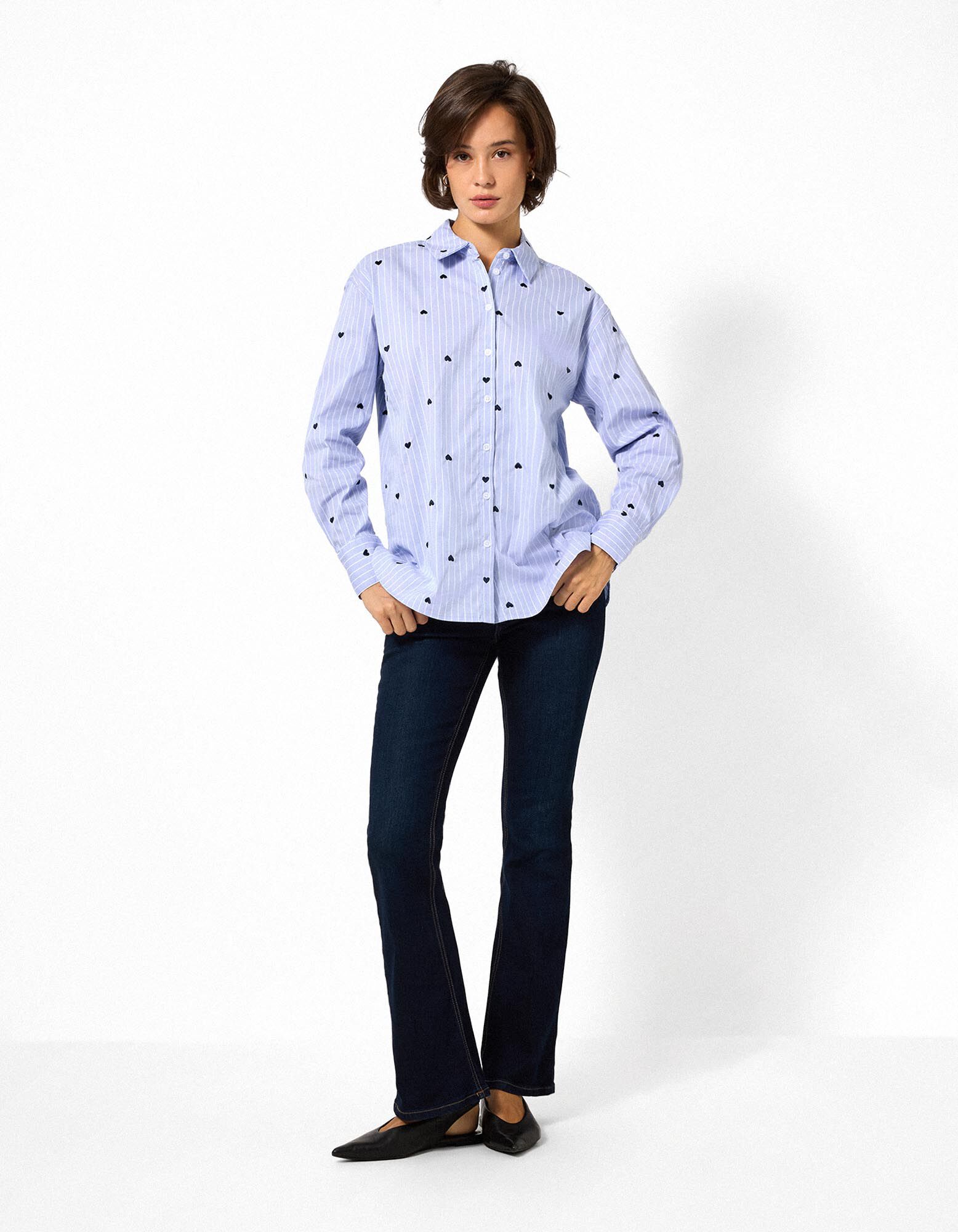 Blouse - Lichtblauw