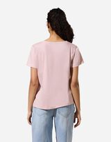 T-shirt - Borduursels - Lichtroze