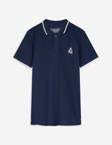 Polo-majica - Print - tamno plava