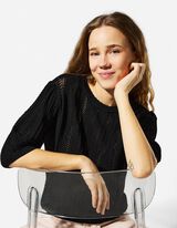 Pullover - Strick - schwarz