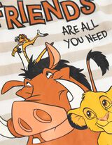 T-shirt à manches longues - Le Roi lion - blanc