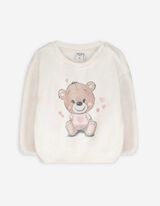 Pullover - Weiches Material - weiß