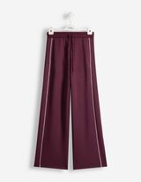 Jogpants - Weites Bein - Lila