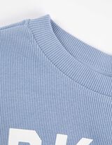 Sweatshirt - Oversized fit - lichtblauw