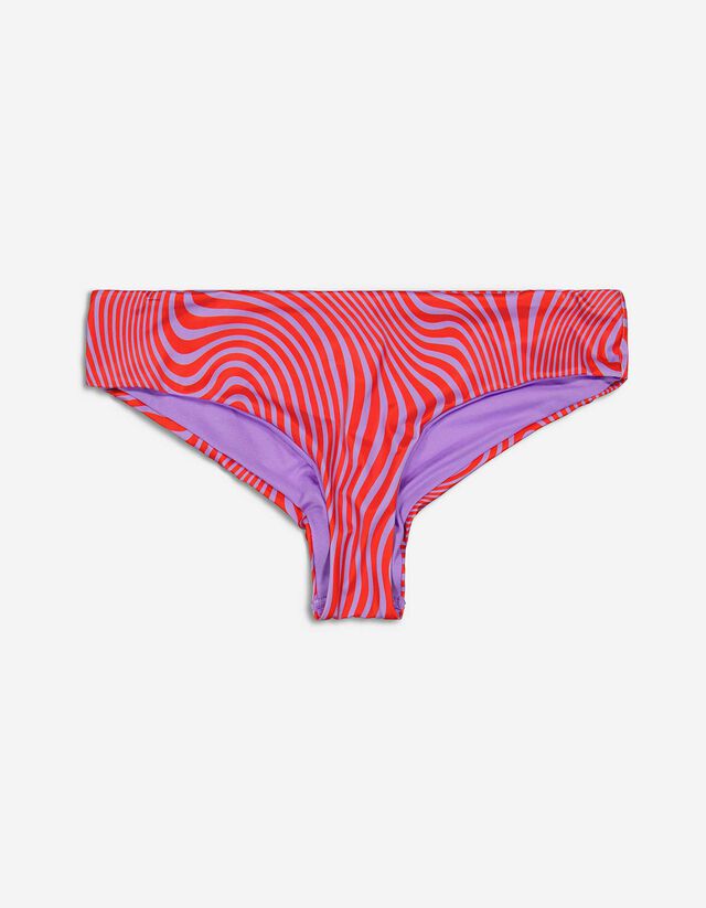 Bikini gaćice - Pruge - lila