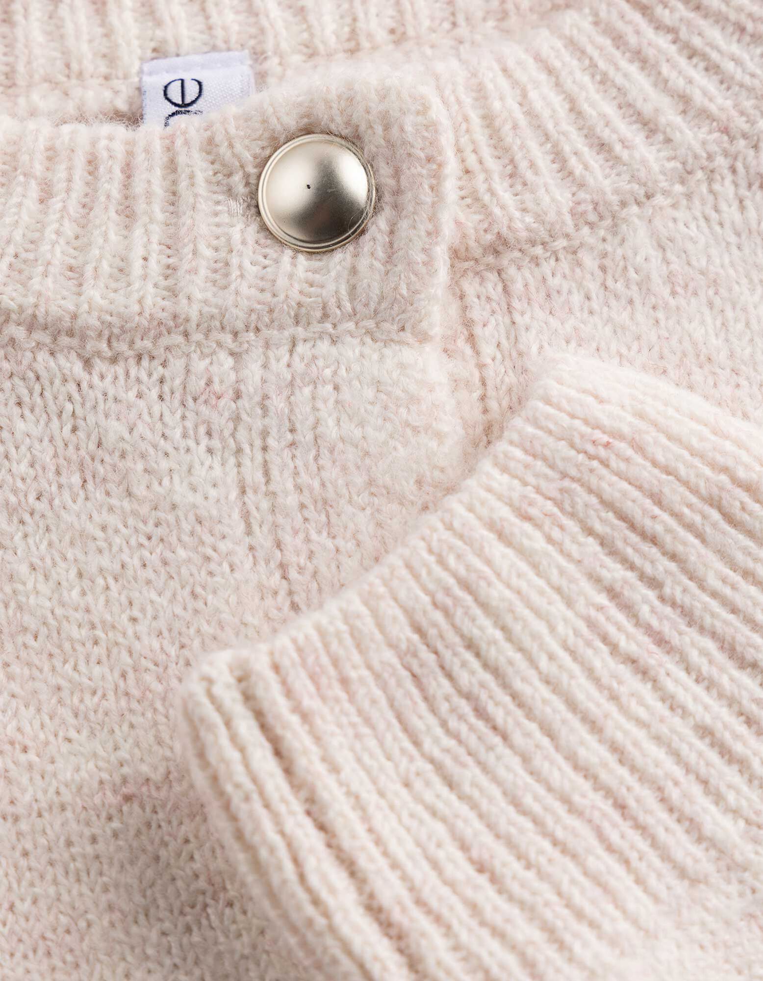 Cardigan - Knopfleiste - Beige