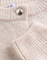 Cardigan - Knopfleiste - Beige