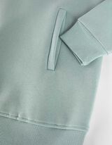 Felpa con cappuccio - Statement - turchese