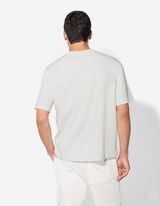 T-Shirt - Baumwoll-Mix - weiß