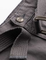 Bermudy  - Opasek - tmave seda