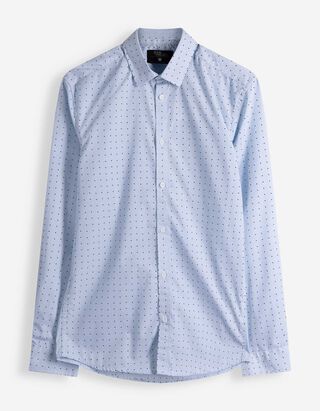 Hemd - b&uuml;gelleicht - wei&szlig;