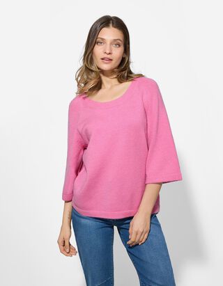 Trui - Fijn breisel - pink