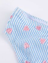 Set od gornjeg dela bikinija i bikini gaćica - vezivanje - bela