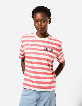 T-Shirt - Frontprint - pink