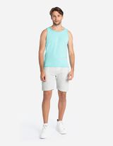 bermudy  - Straight Fit - bialy