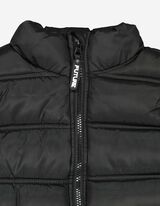 Tepitud vest - helkur - must