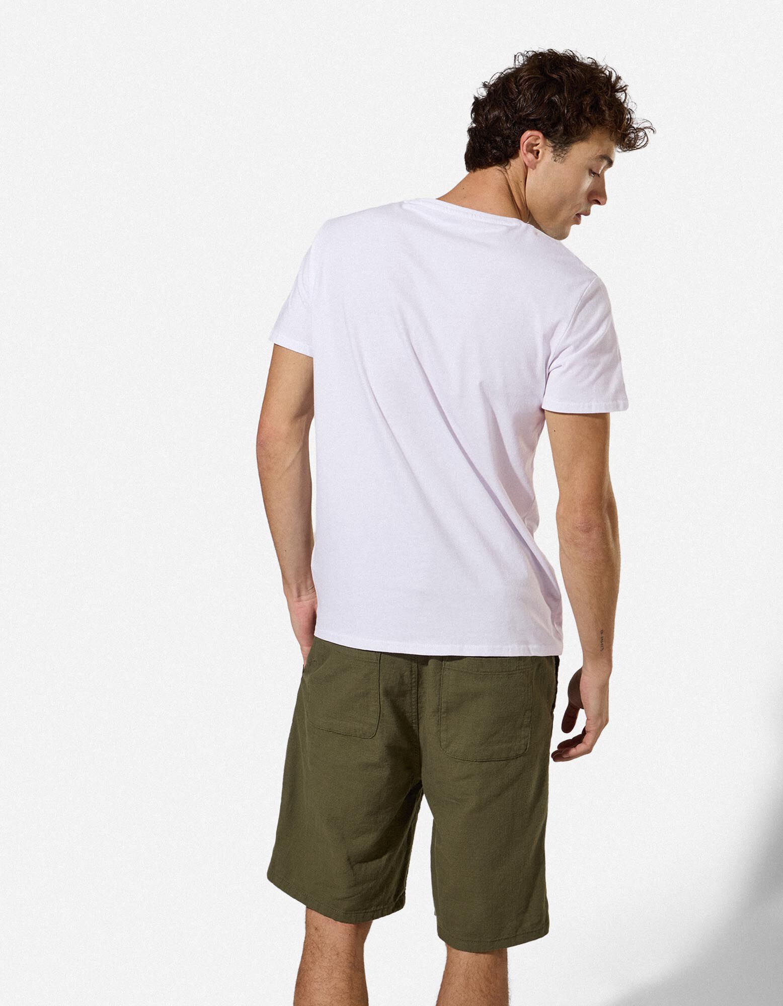 T-shirt - Print - wit