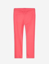 7/8-broek - Knoopsluiting - lichtrood