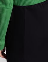 Mini krilo - Kovinski detajli - crna