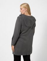 Cardigan - Monocrom - Gri &icirc;nchis