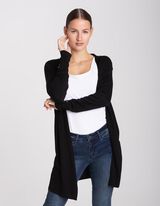 Dolga jopa - Viskozna me&scaron;anica - crna