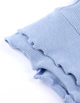 top - falbany - jasny niebieski