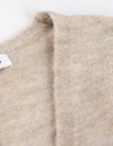 Pleteni pulover - Izgled na preklop - bez