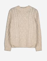 Pullover - Perle decorative - beige