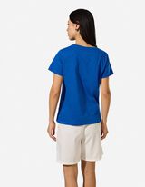 T-shirt - Borduursels - blauw