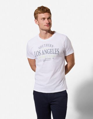 T-Shirt - Print - wei&szlig;