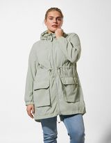 Outdoor jack - Effen - Lichtgroen