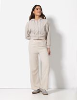 Dukserica sa kapuljačom - skraćen - bez