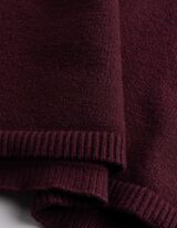 Pullover - V-Ausschnitt - Lila