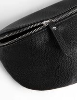 saszetka - ekoskóra - czarny