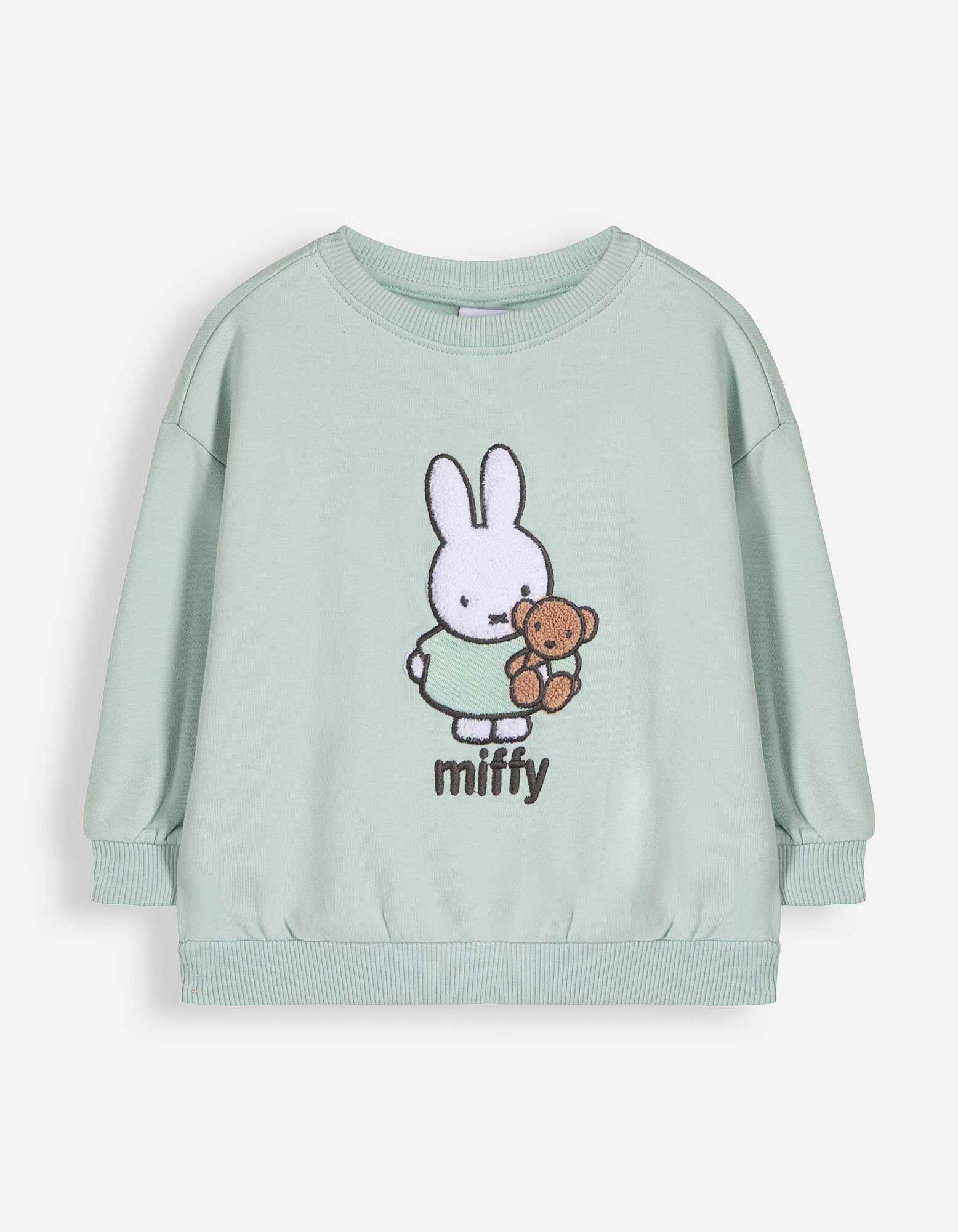 Set svetru a leg&iacute;n - Miffy - Světle modr&aacute;