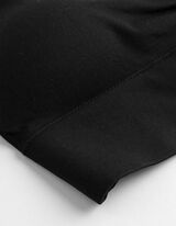 Bustier - &uuml;berwiegend nahtlos - schwarz