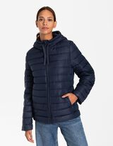 Jachetă matlasată - Rezistent la apă - Albastru inchis