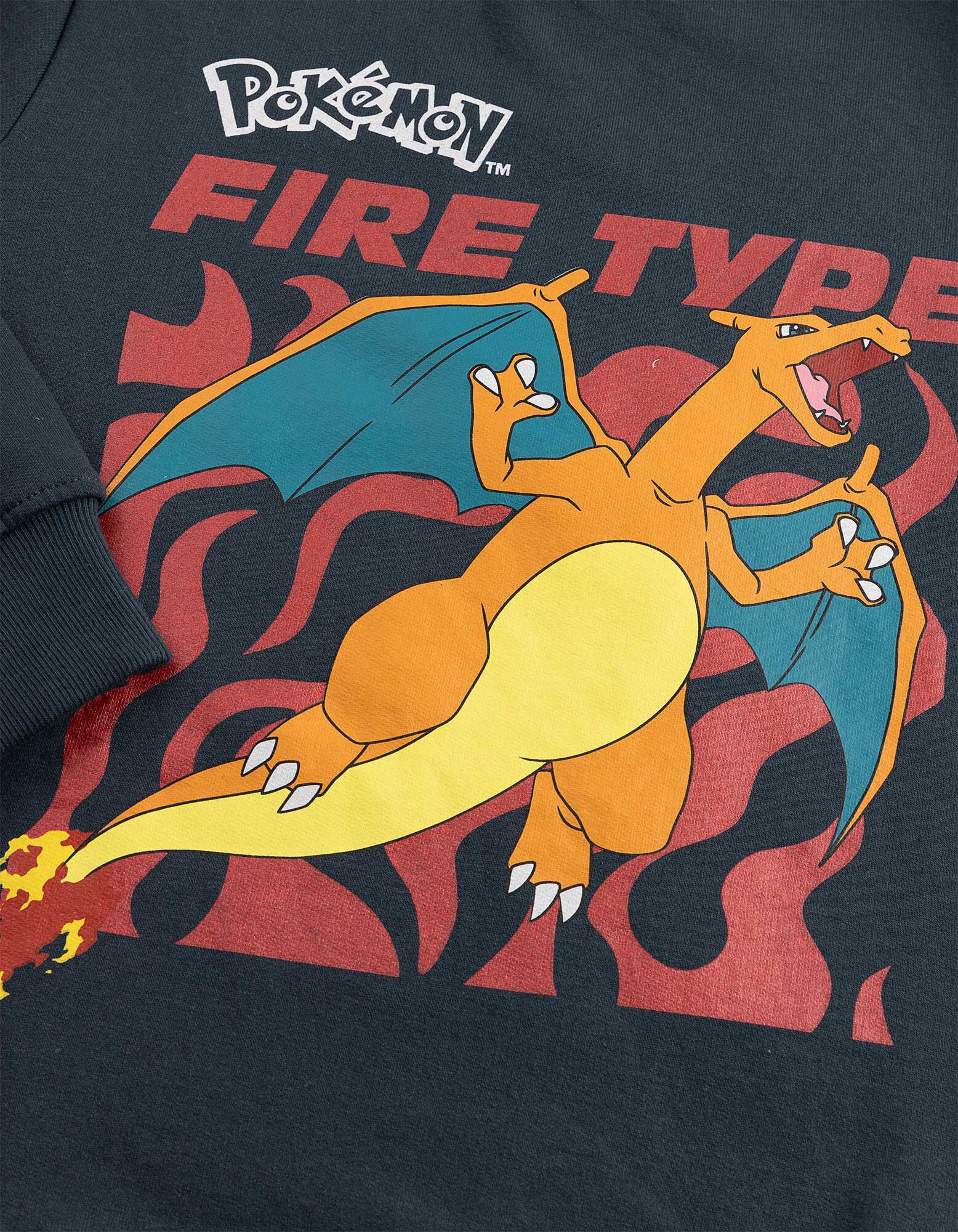 Sweat-shirt - Pok&eacute;mon - bleu fonc&eacute;