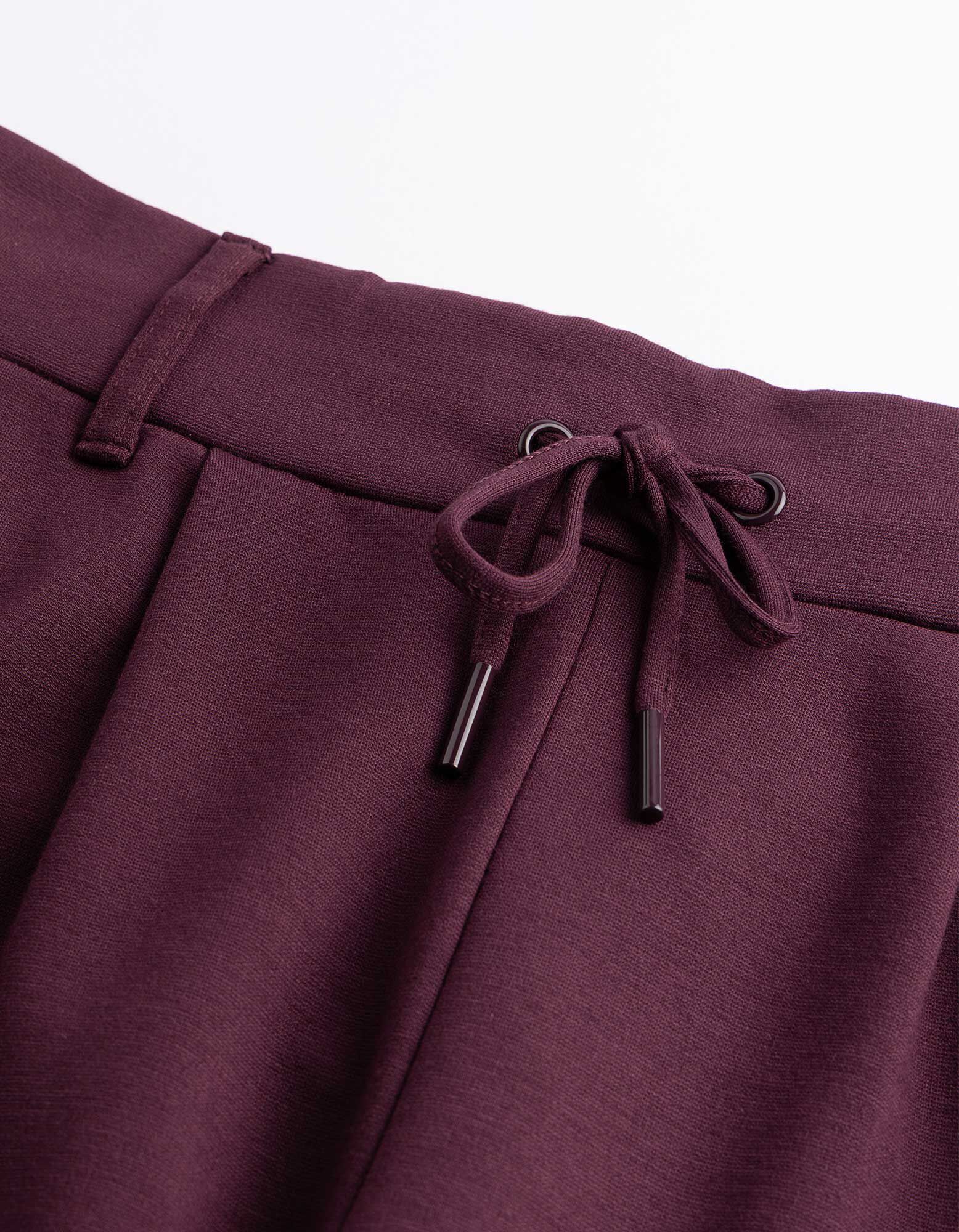 Broek - Regular fit - Paars