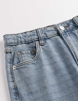 Jeans - Stickereien - blau