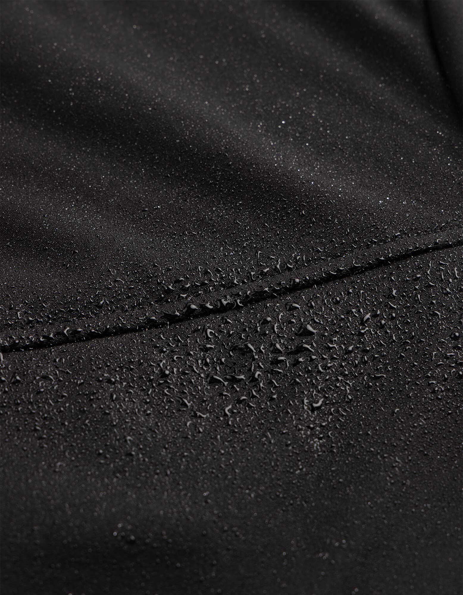 Parka - Aufgesetze Taschen - Schwarz
