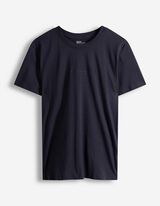 T-Shirt - einfarbig - dunkelblau