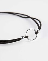 Choker - Pakabukas - sidabrinis