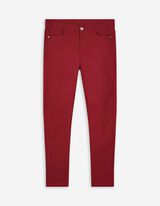 Jeggings - Regular Waist - dunkelrot