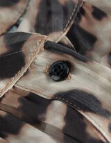 Pluus - loomamuster - valge