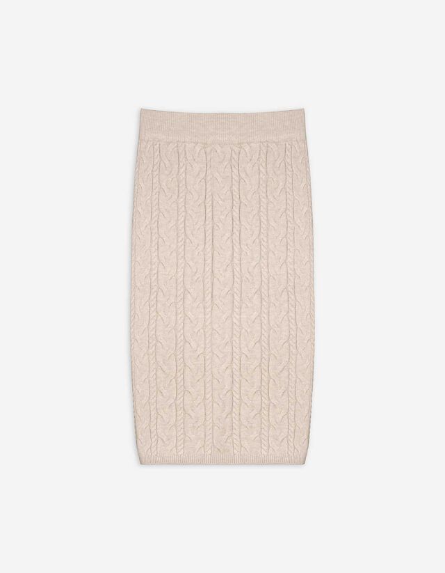 Midirock - Strick - beige